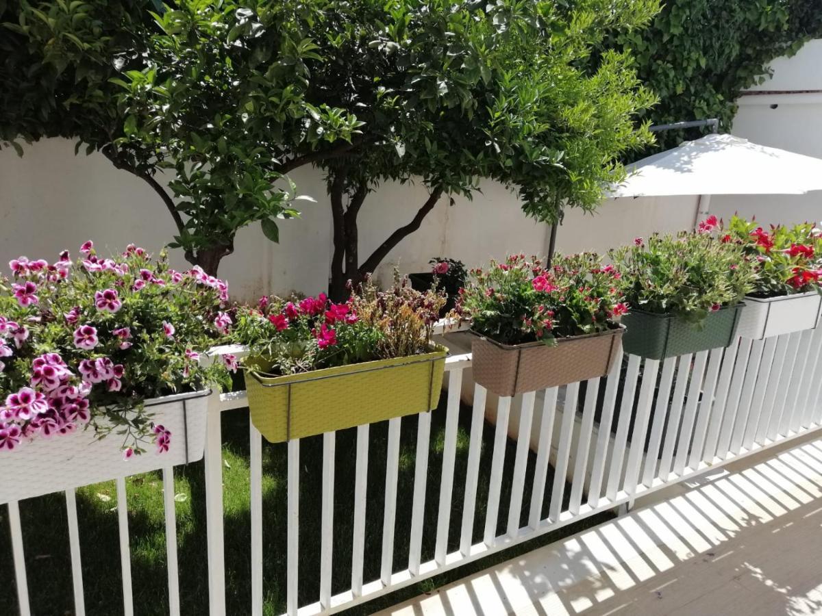 Вилла Mondello Beach The House With Green Lawns Экстерьер фото